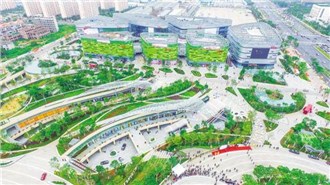 九方圓滿完成海口日月廣場(chǎng)鋼結(jié)構(gòu)檢測(cè)